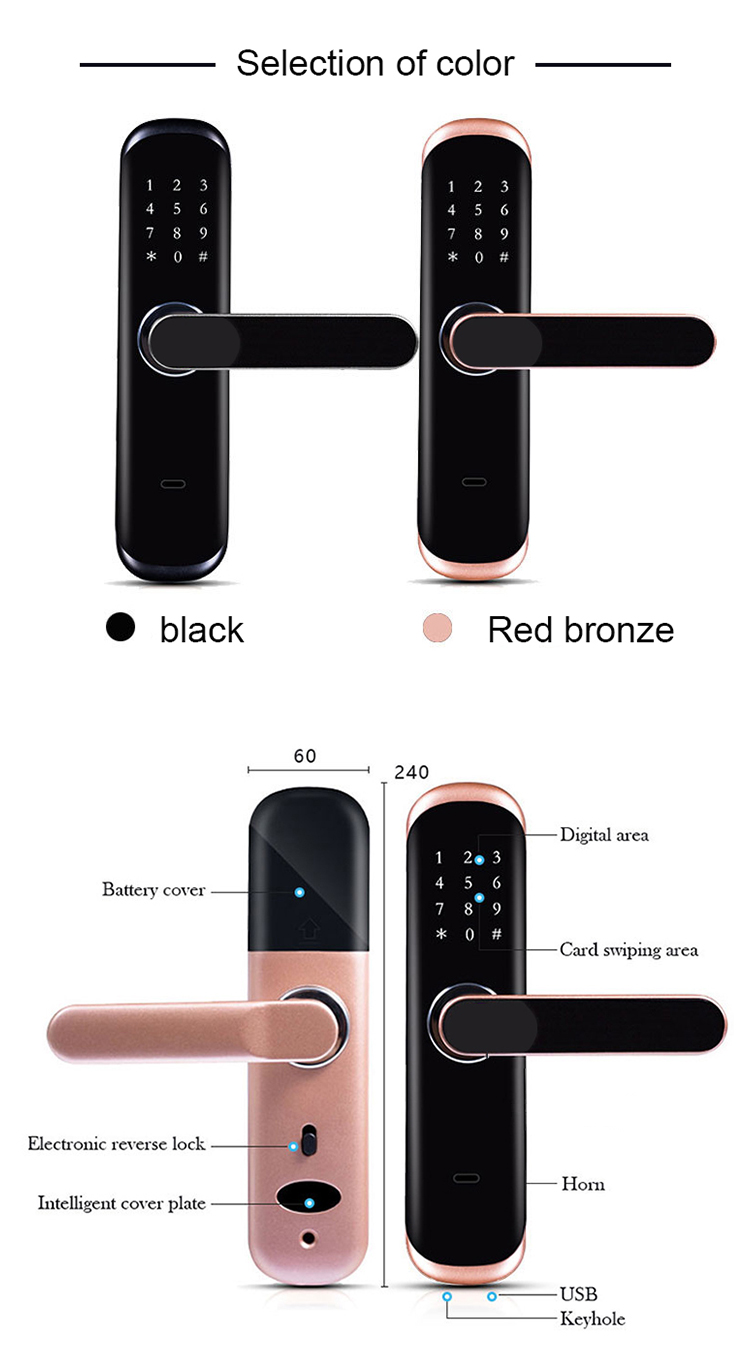 Smart Lock With Handle