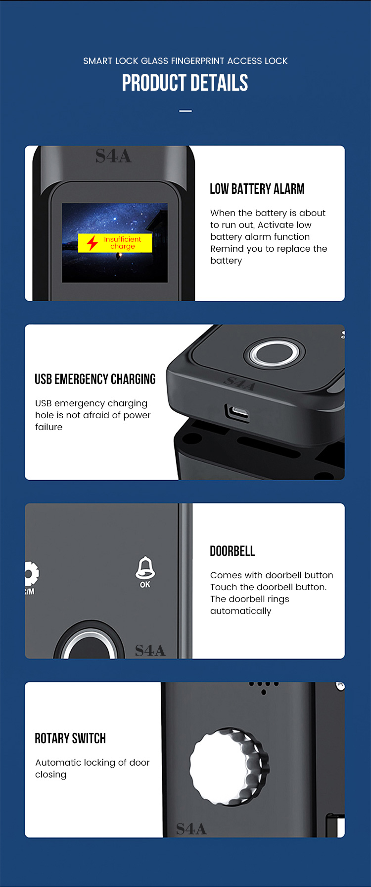 Smart Door Lock Fingerprint