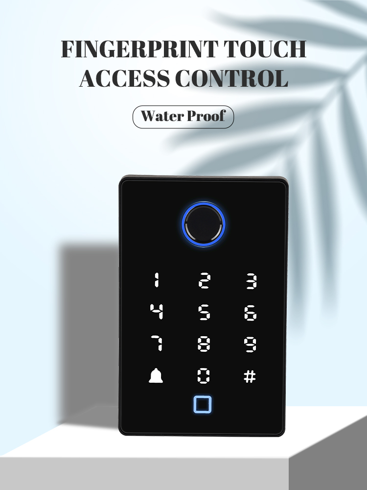 Controle de acesso do teclado de toque