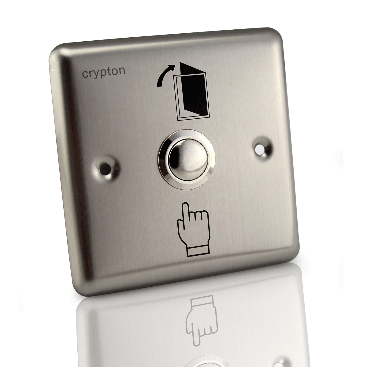 Access control system button