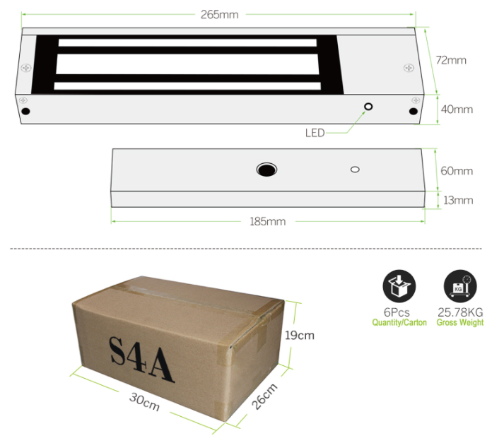 12v Electromagnetic Lock