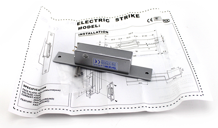 Electric Strike Door Lock Electric Strike Door Lock