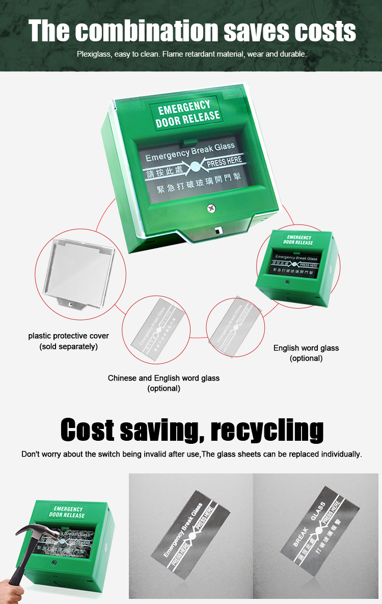 Emergency Break Glass parts