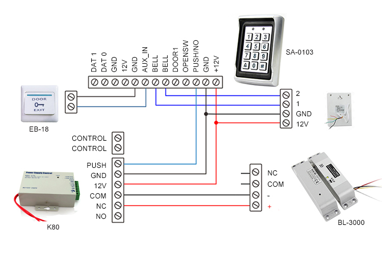 Electric Drop Bolt Lock
