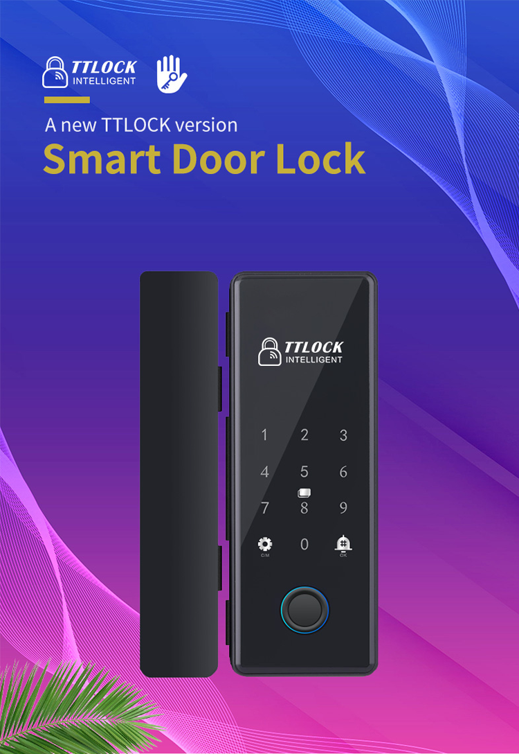 TTlock Glass Door Lock 