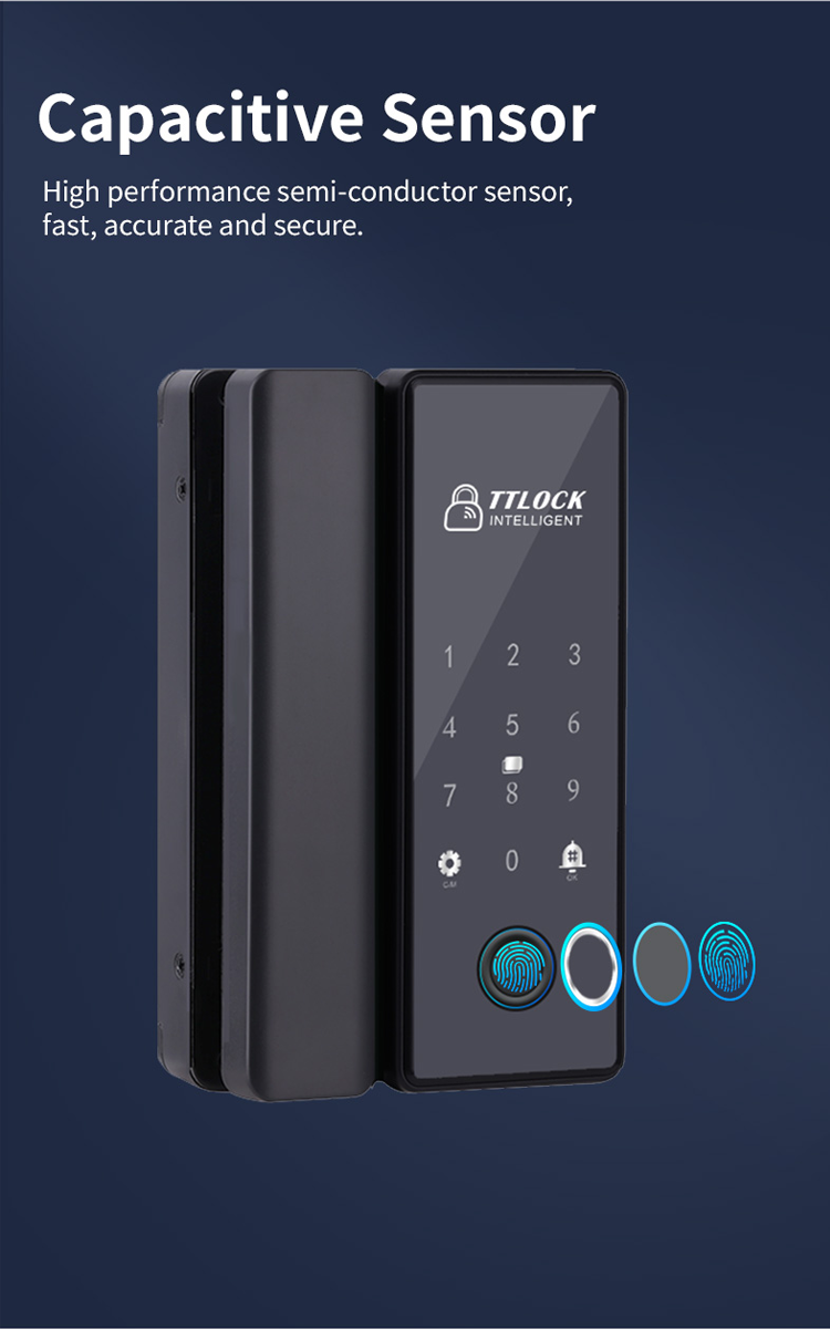 Swing Glass Door Lock