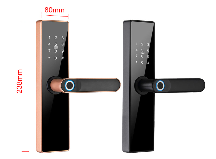digital tuya smart door lock
