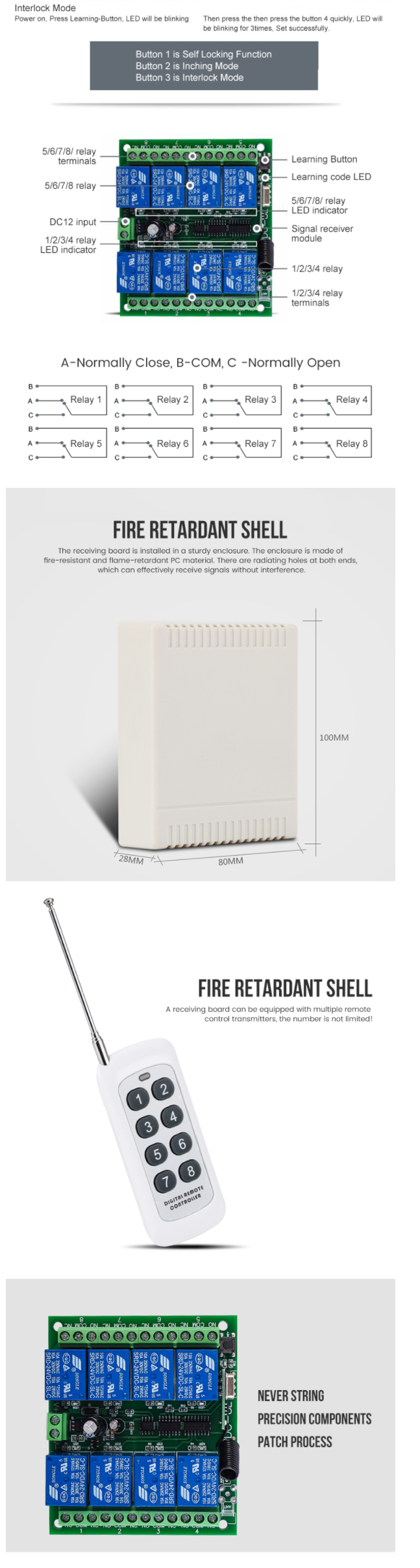 Wireless Remote Control Switch