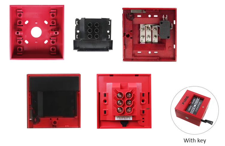 Emergency Break Glass Button bottom box Emergency Break Glass Button bottom box