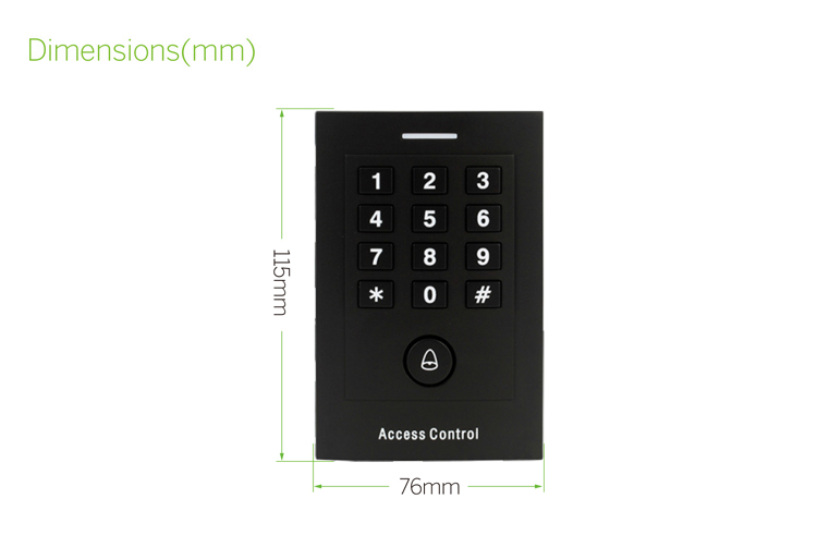 Standalone Access Control Keypad