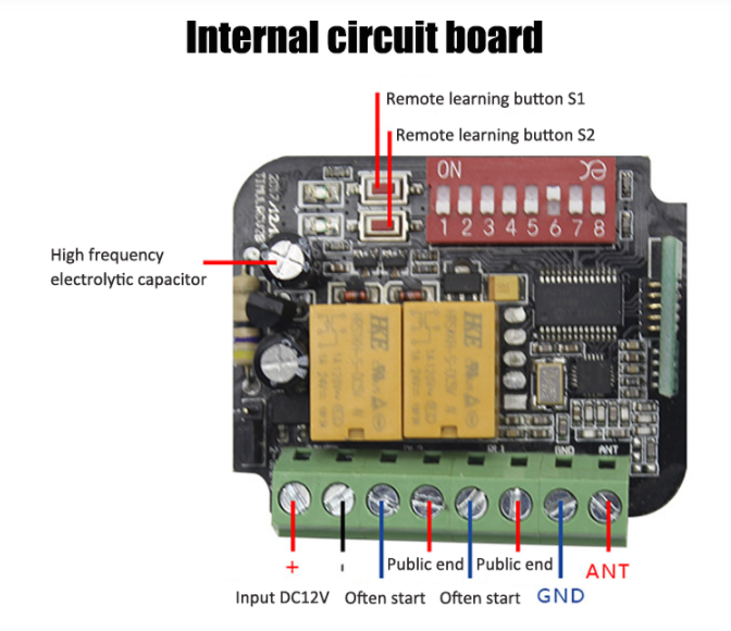 Remote Control Receiver Switch Remote Control Receiver Switch