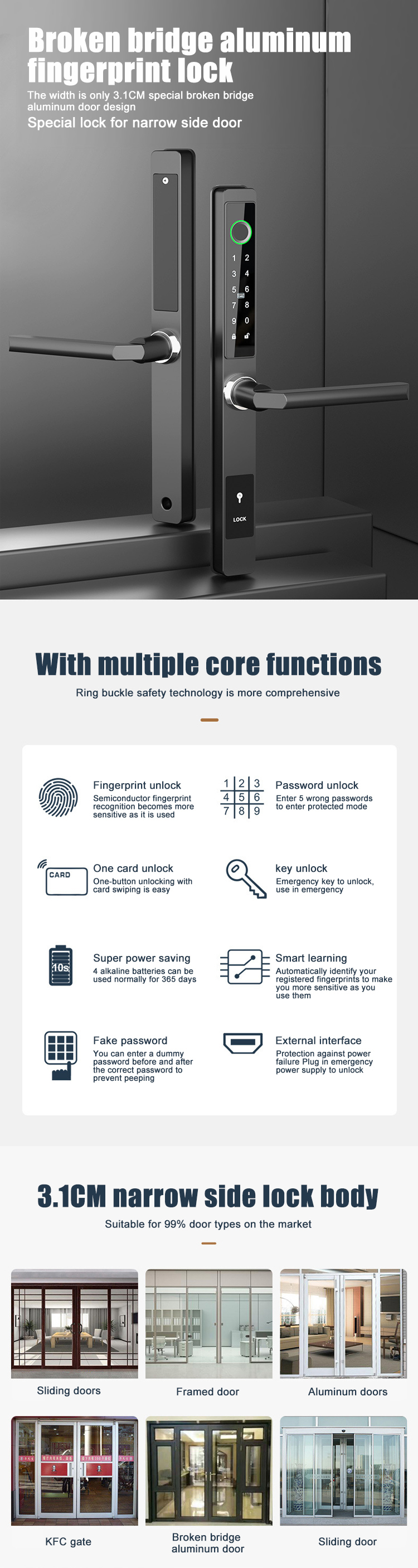 TTlock fingerprint lock