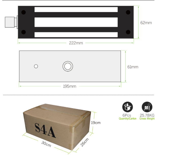 Ip65 Waterproof Electric Lock