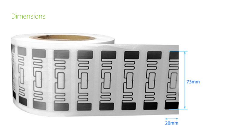 UHF Inlays Tags Stickers