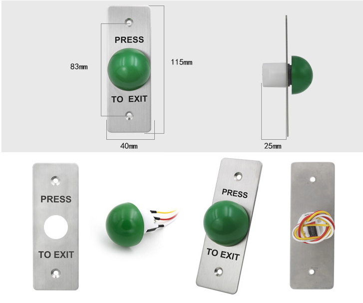 Mushroom Exit Button Mushroom Exit Button