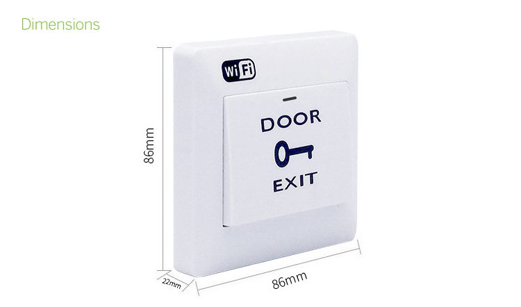 Wireless WIFI access control switch
