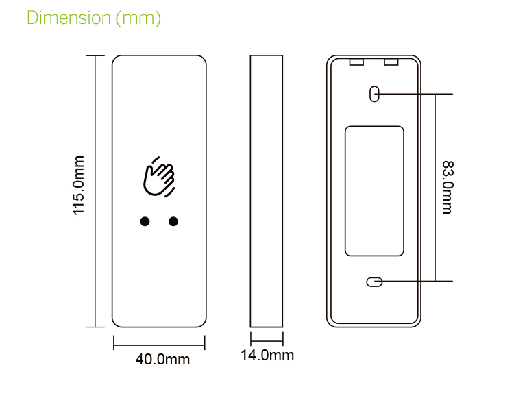 Infrared sensor access control Infrared sensor access control