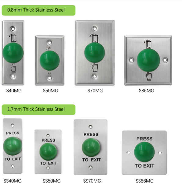 Mushroom Push Button