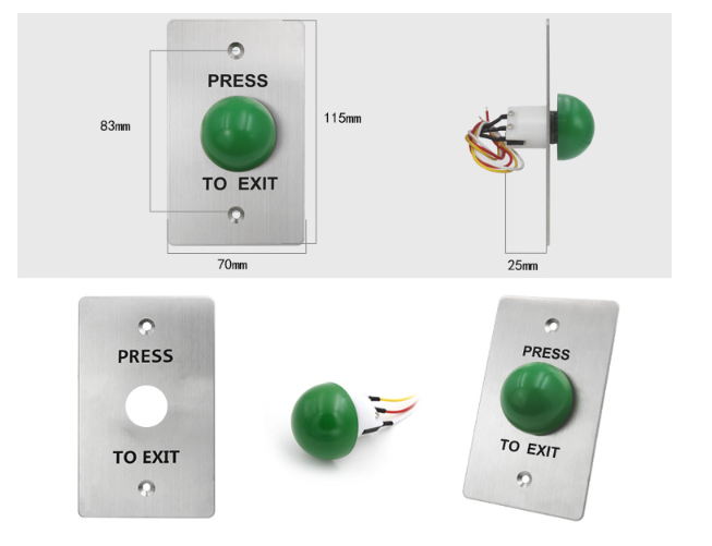 Mushroom Push Button