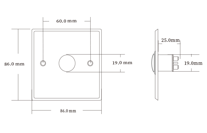 Exit Panel Button Switches