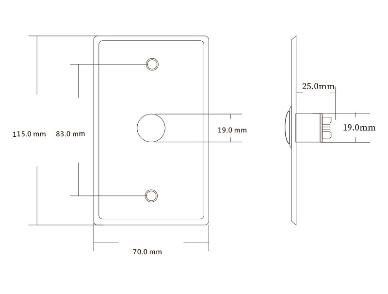 Exit Button Emergency