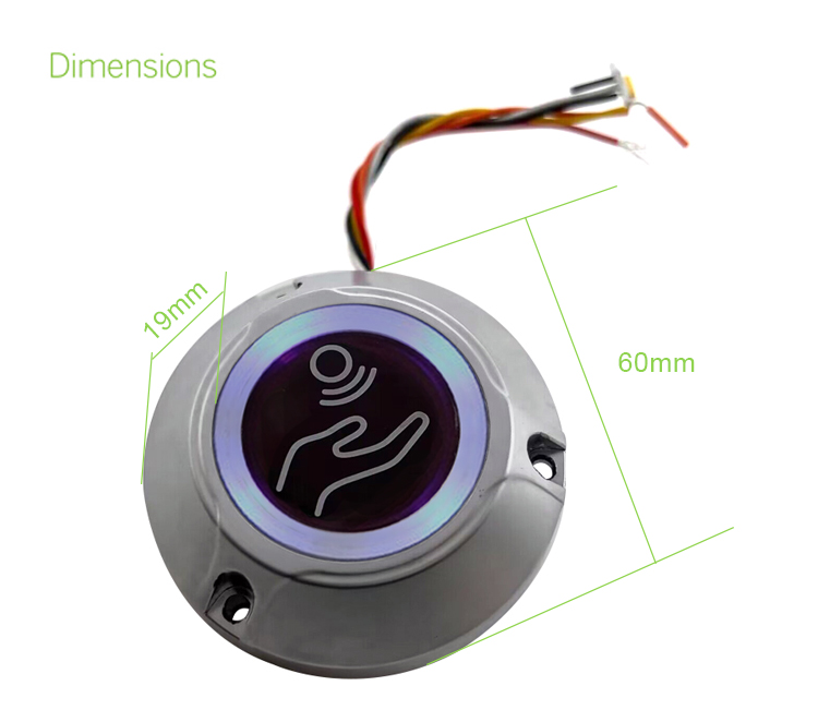 Wave Sensor Exit button Wave Sensor Exit button