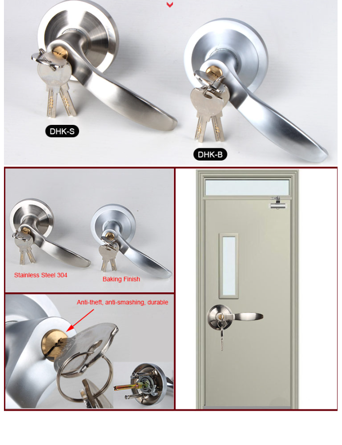 Door Handles With Keys