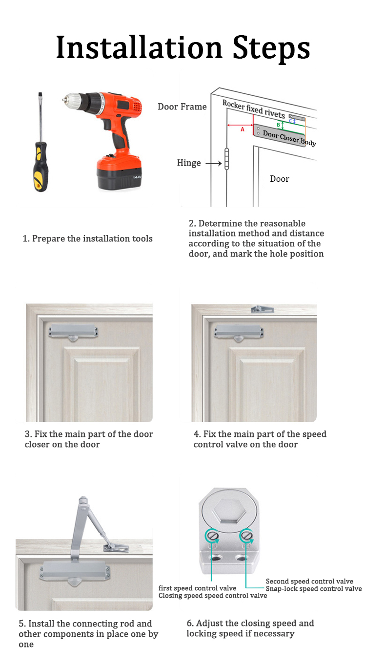 Hydraulic Door Closer