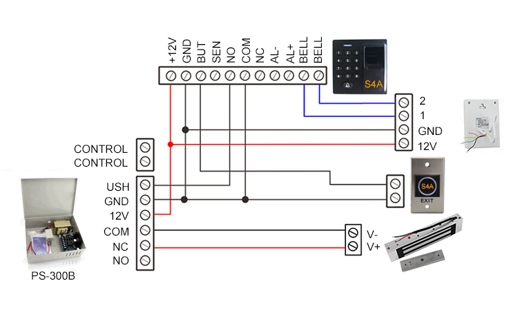 Electromagnetic lock 12v