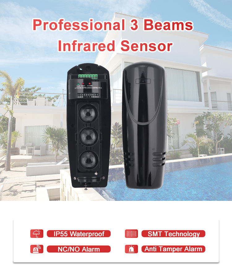 Triple Beam Sensor For Outdoors
