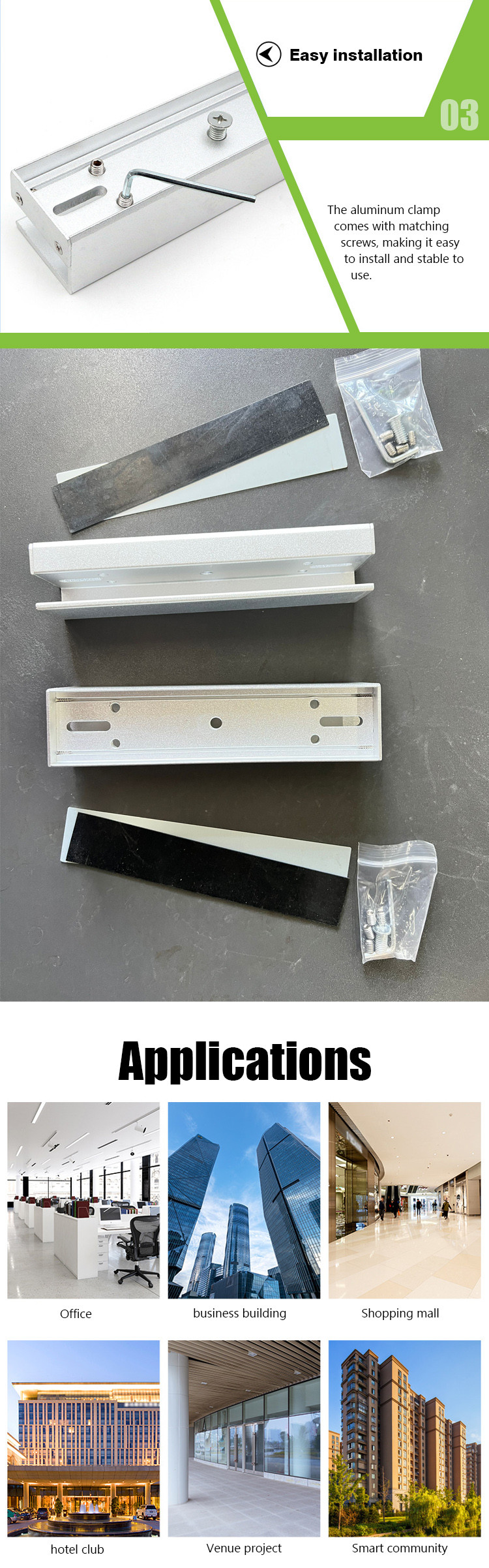 280KG U bracket and I bracket