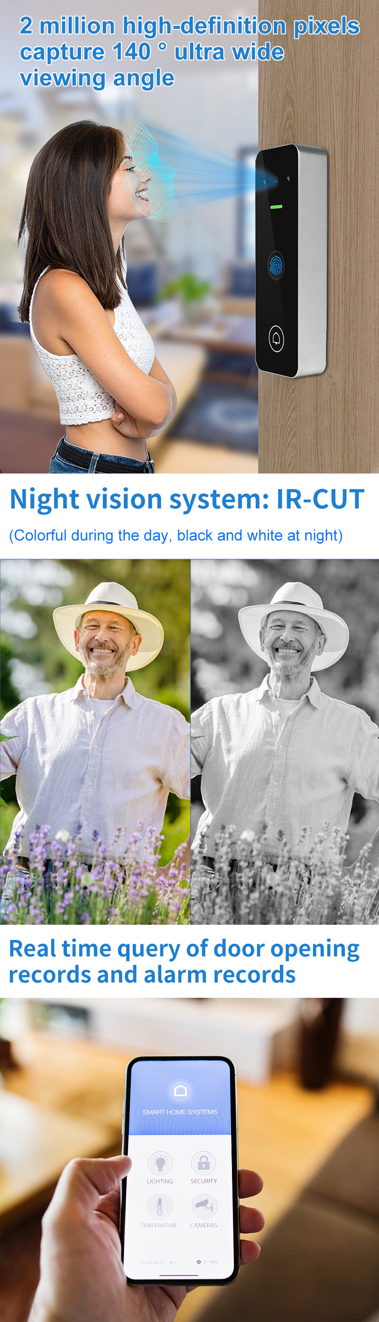 Tuya video doorbell card access control Tuya video doorbell card access control