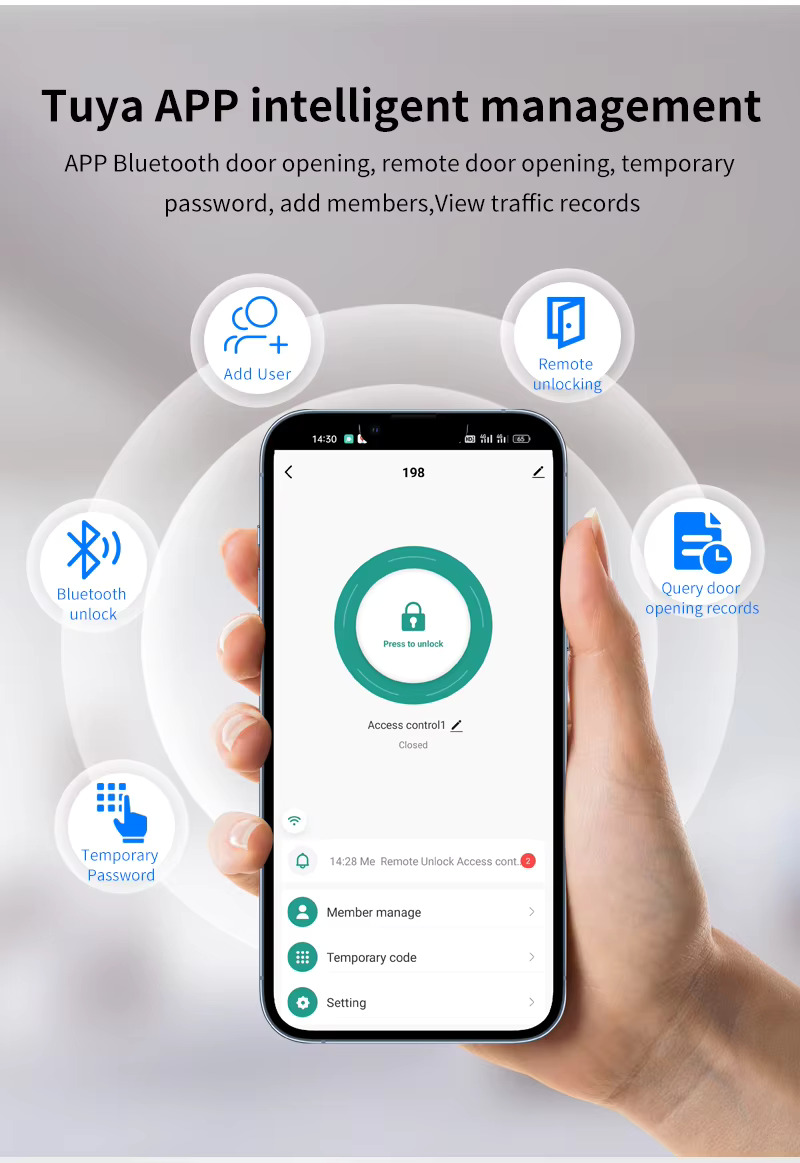 Tuya Dynamic Facial Access Control 