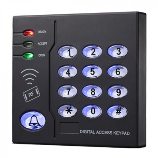 OEM Manufacturer Digital Access Keypad With 3 Led Lights S4A Access Control