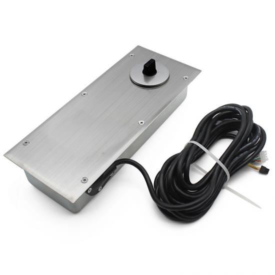 OEM Manufacturer Concealed Glass Floor Door Closer For Double Door S4A