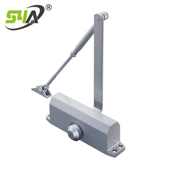 Aluminum Housing Steel Arm Residential Door Closer 2045 KG Economic