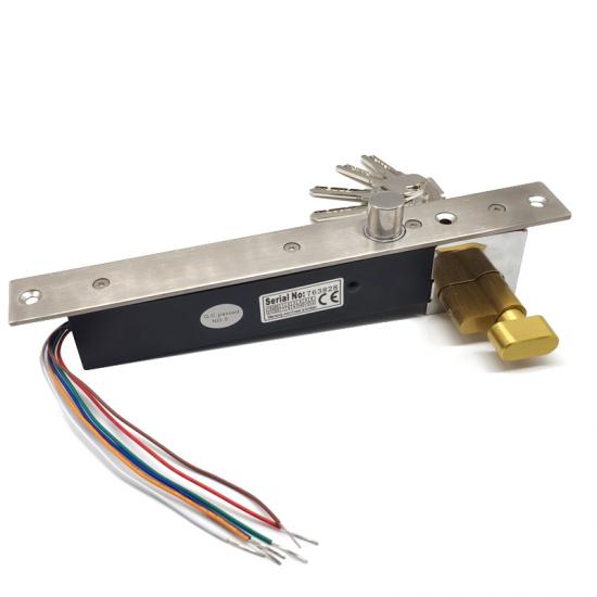 Fail Secure Electronic Mortise Deadbolt Lock With Cylinder Door Lock