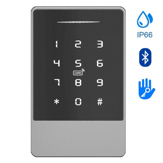 OEM Manufacturer IP66 Intelligent Waterproof Glass Door Access Control Machine TTLOCK Lock