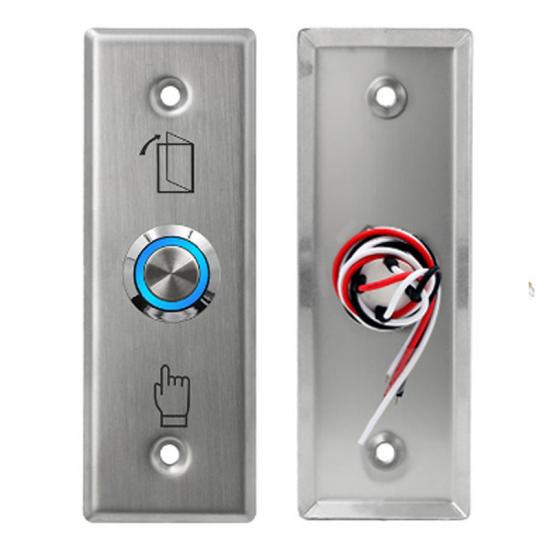 Stainless Steel Push To Exit Buttons,Intelligent Access Control System S4A Access Control