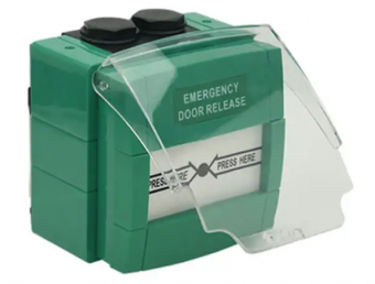 S4A Resettable External Double Pole Waterproof Emergency Exit Break Glass Button