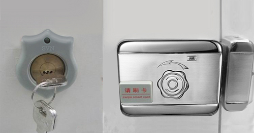 Electric lock in access control system