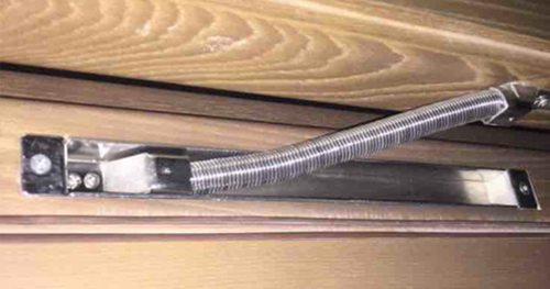 Function features of concealed access control wire crossing device