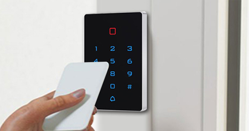 Touch IC applied in access control all-in-one machine