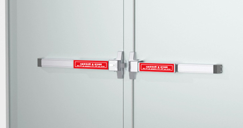 Functional characteristics of fire exit lock escape push rod lock