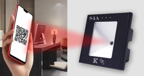 How does the QR code access control system realize decryption and unlocking?