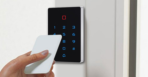 Touch IC applied in access control all-in-one machine