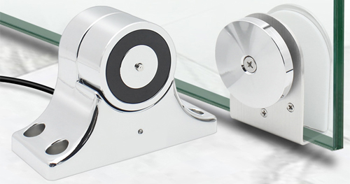 Advantages of glass door magnetic door stopper installation