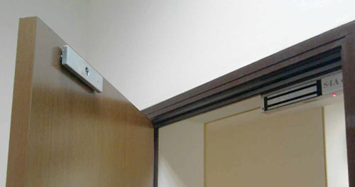 The use of electromagnetic lock