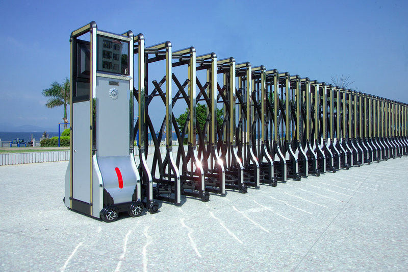 Solution for Telescopic doors with access control systems